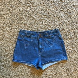 P.S. Erin Wasson Jean Shorts